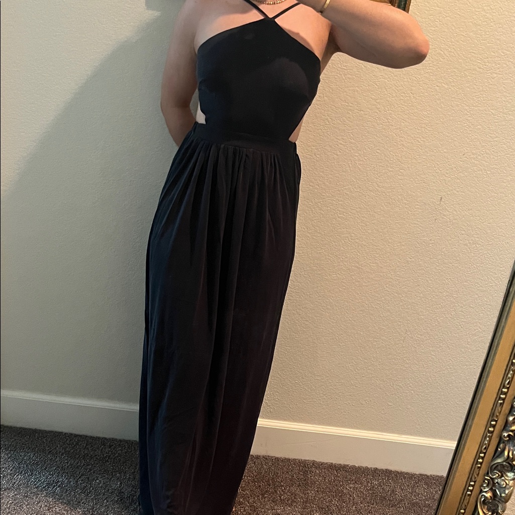 Kimchi Blue Black Maxi Dress